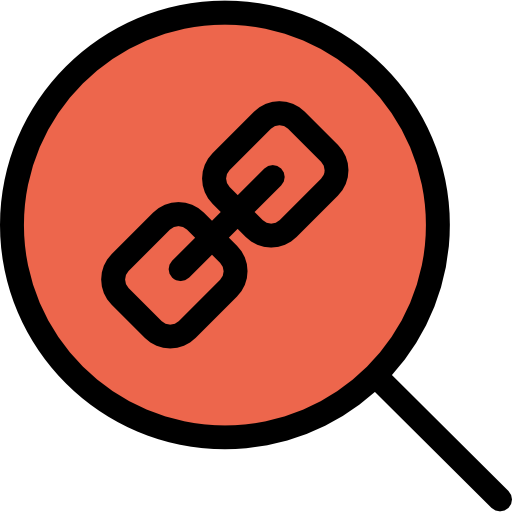 collegamento Kiranshastry Lineal Color Orange icona