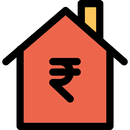 hypothèque Kiranshastry Lineal Color Orange Icône