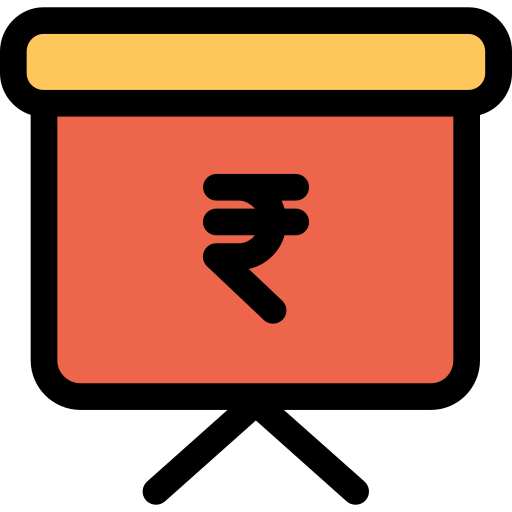 Presentation Kiranshastry Lineal Color Orange icon