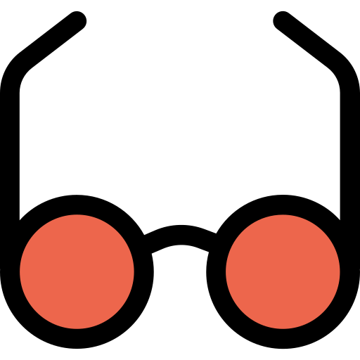 occhiali Kiranshastry Lineal Color Orange icona