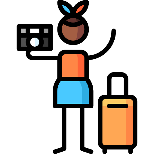reisender Puppet Characters Lineal Color icon