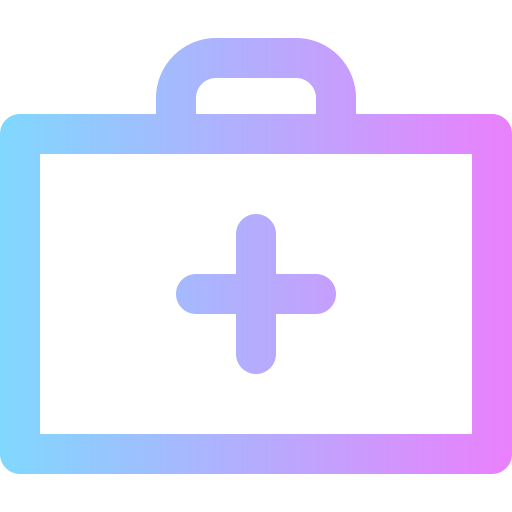 First aid kit Super Basic Rounded Gradient icon