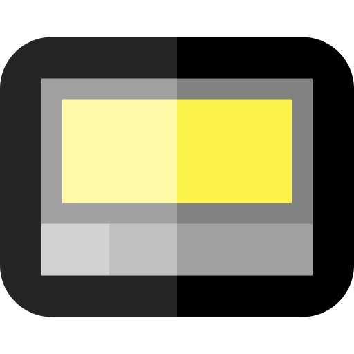 pager Basic Straight Flat ikona