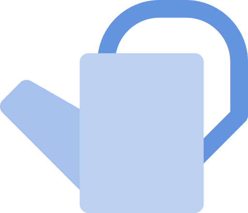 Watering Can Generic color fill icon