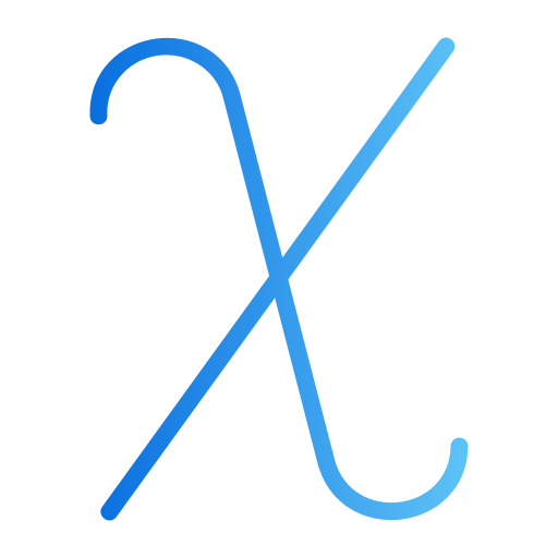 lambda Generic gradient outline icoon