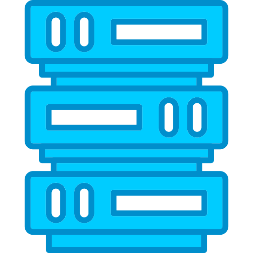 Server Generic color lineal-color icon