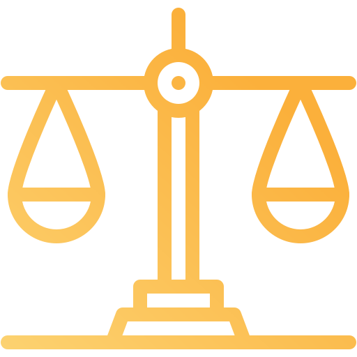 justicia Generic gradient outline icono
