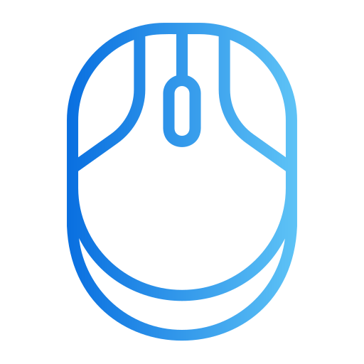 컴퓨터 마우스 Generic gradient outline icon