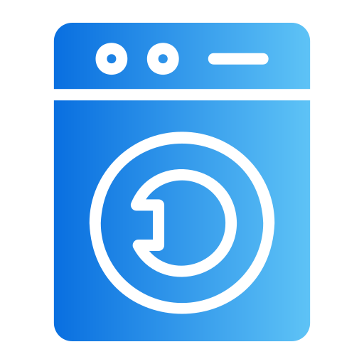 세탁기 Generic gradient fill icon