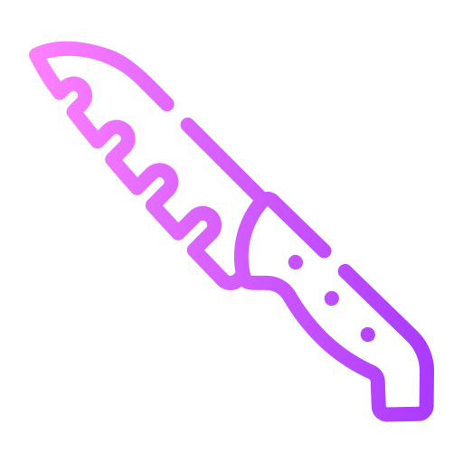 cuchillo Generic gradient outline icono