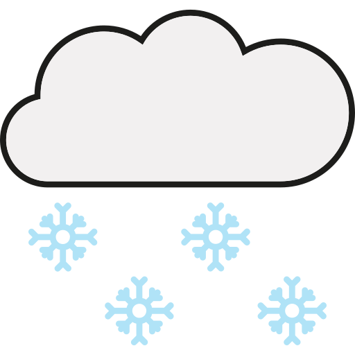 雪が降っている Generic color lineal-color icon