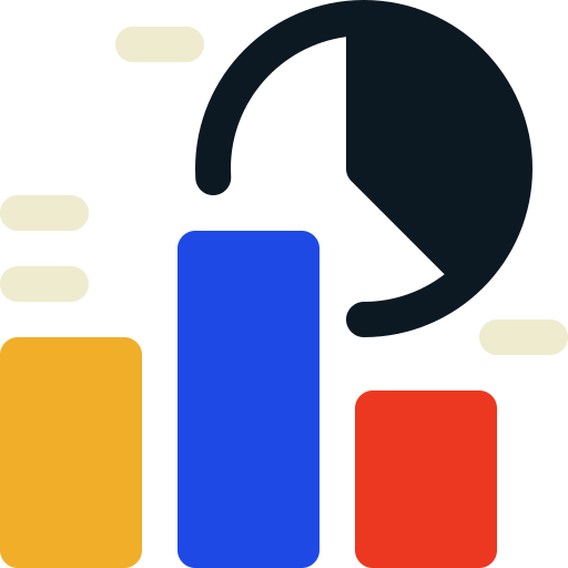 statistiche Generic color fill icona