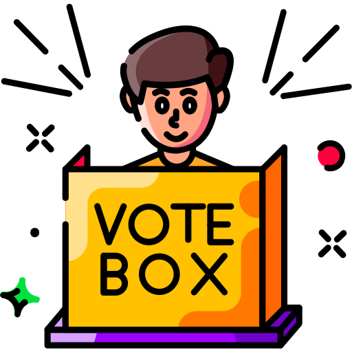 Voting booth Generic color lineal-color icon