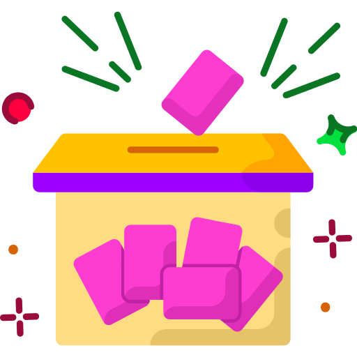 pudełko do głosowania Generic color fill ikona