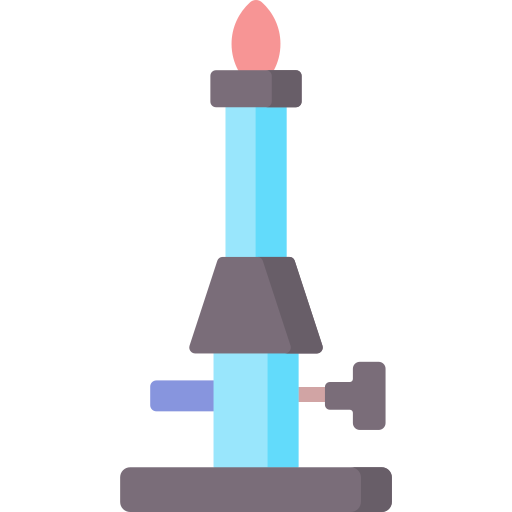 Bunsen Burner Special Flat icon