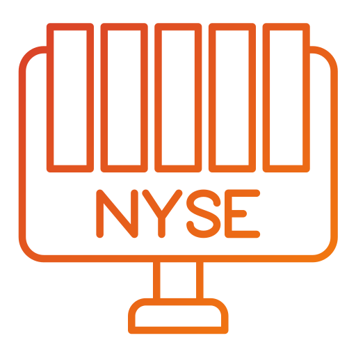 nyse Generic gradient outline Ícone
