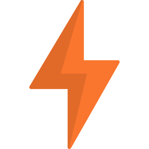 Thunder bolt Generic color fill icon