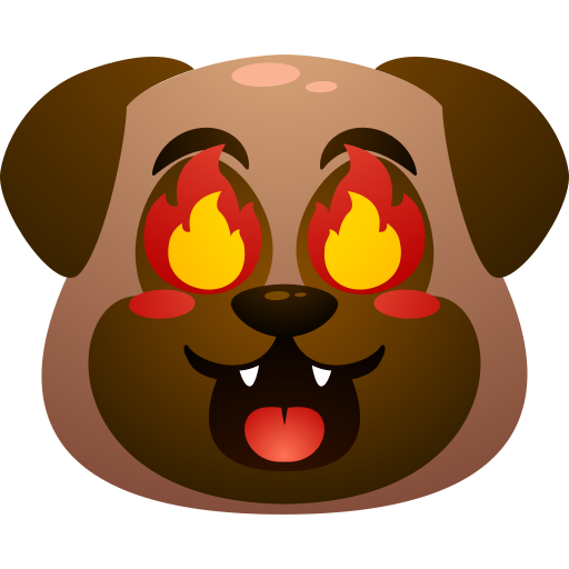 On fire Generic Sticker Gradient Fill icon