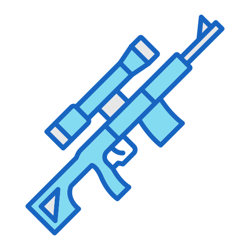 Sniper Generic color lineal-color icon
