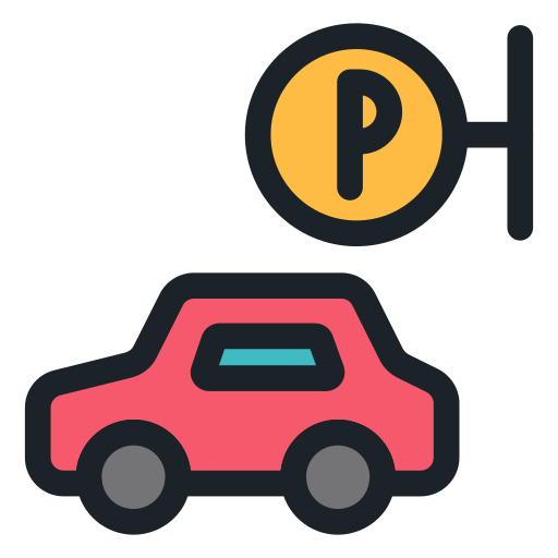 parkplatz Generic color lineal-color icon