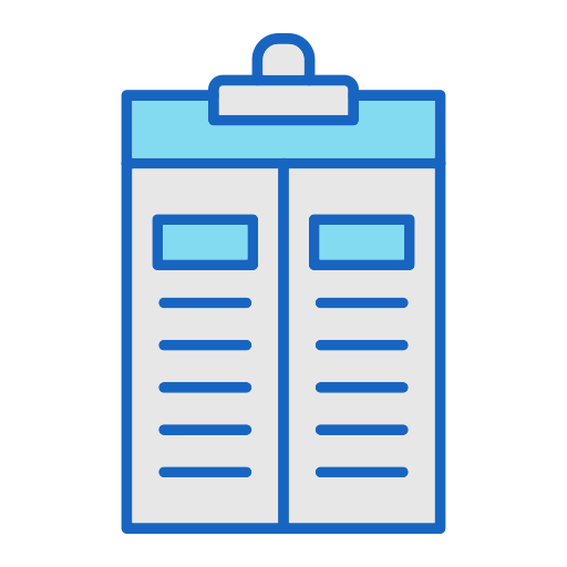 Clipboard Generic color lineal-color icon