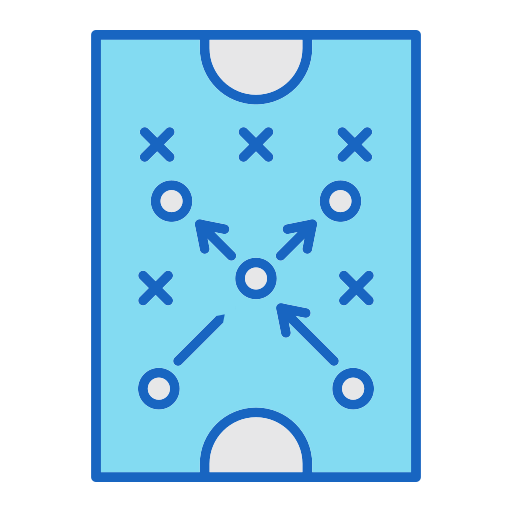 게임 전략 Generic color lineal-color icon