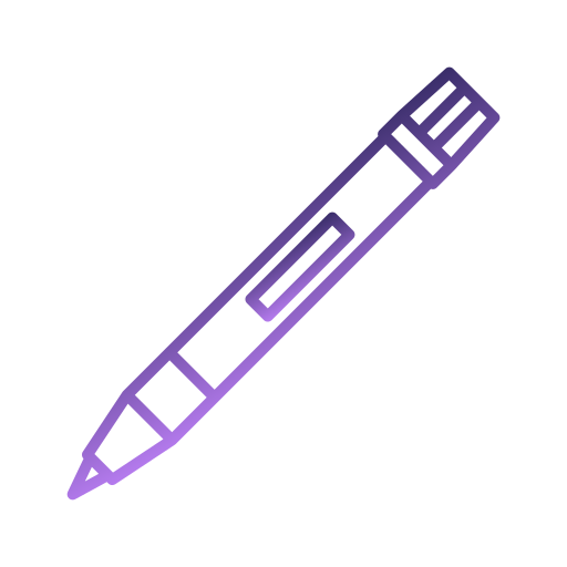 Marker Generic gradient outline icon