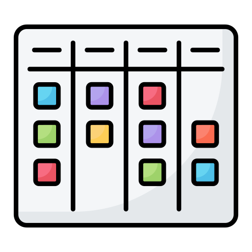plan de projet Generic color lineal-color Icône