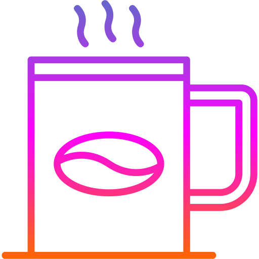 커피 Generic gradient outline icon