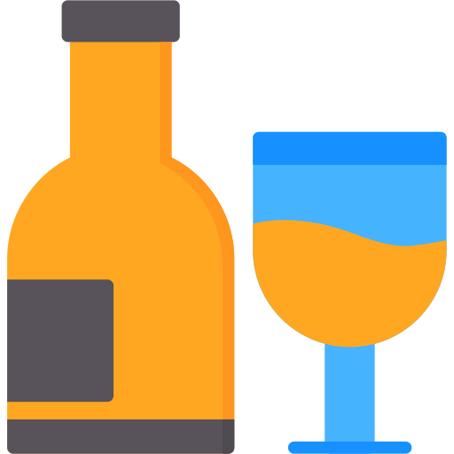 bebida alcoholica Generic color fill icono