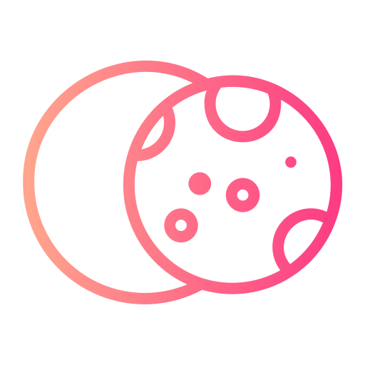 Planets Generic gradient outline icon