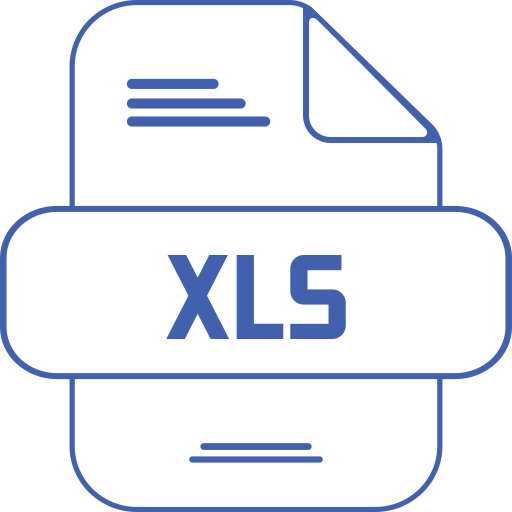xls Generic color outline icon