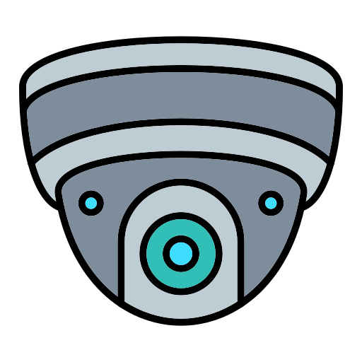 Security camera Generic color lineal-color icon