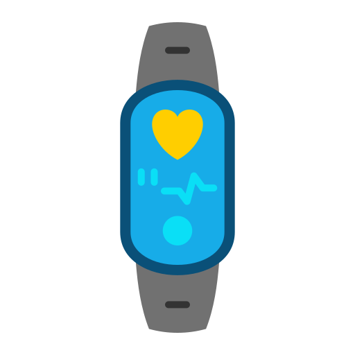 Smart band Generic color fill icon