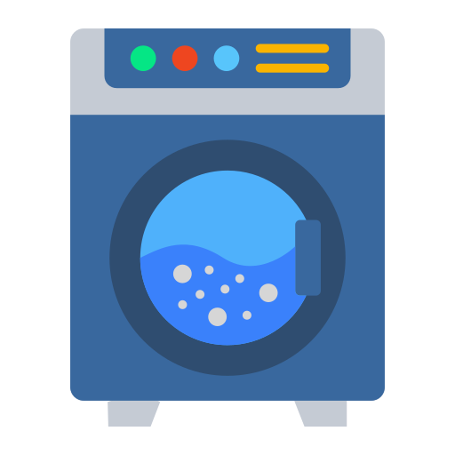 세탁기 Generic color fill icon