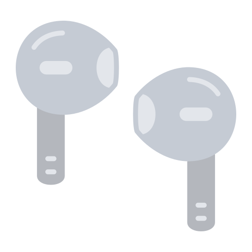 Earbuds Generic color fill icon