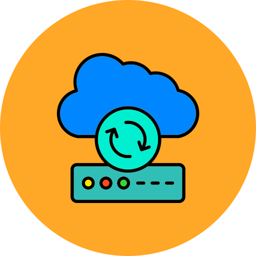 cloud-synchronisierung Generic color lineal-color icon