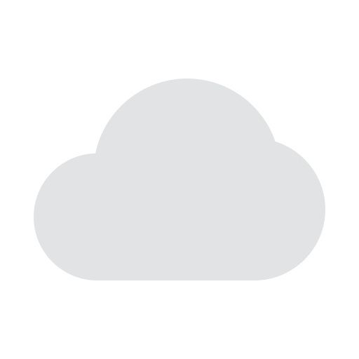nube Generic color fill icono