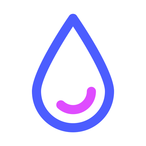 water Generic color outline icoon