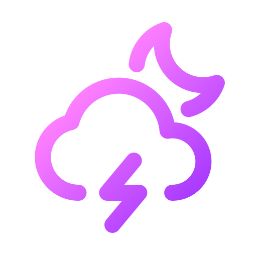 Storm Generic gradient outline icon