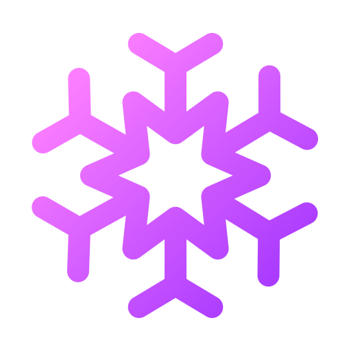 Snowfall Generic gradient outline icon