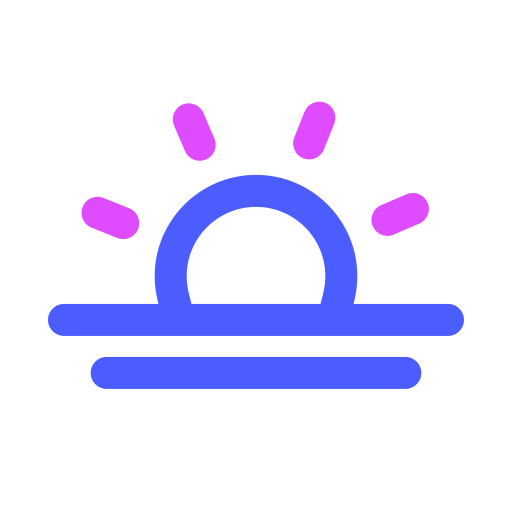 sonnenaufgang Generic color outline icon