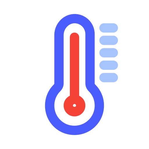 Temperature Generic color fill icon