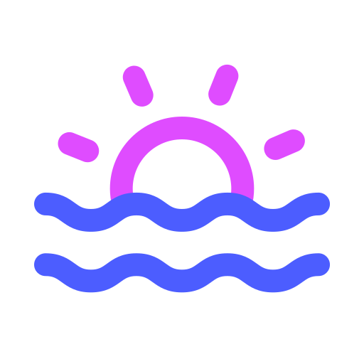 日の出 Generic color outline icon
