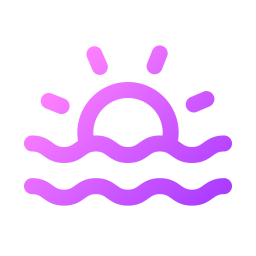sonnenaufgang Generic gradient outline icon