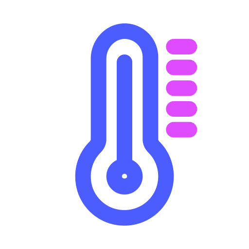 temperatura Generic color outline icona