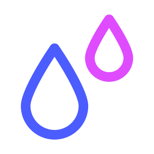 gotas Generic color outline icono