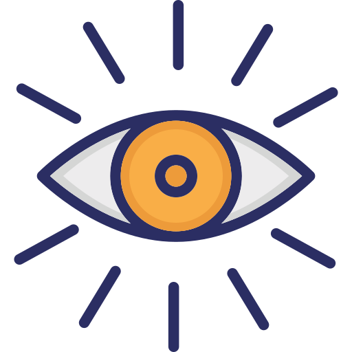 Eye Generic color lineal-color icon