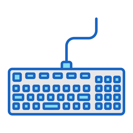 tastatur Generic color lineal-color icon