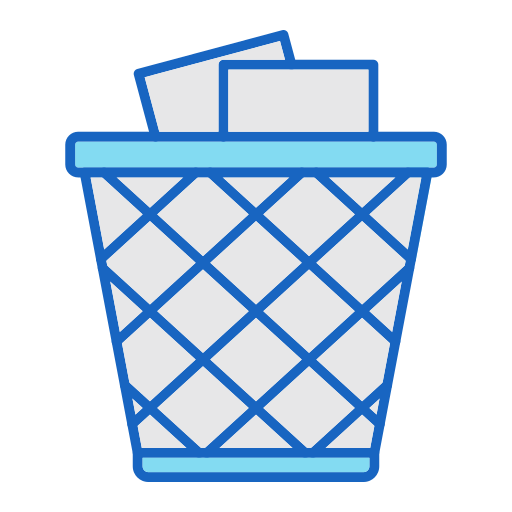 papierkorb Generic color lineal-color icon